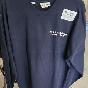 West Trend Navy Sweatshirt